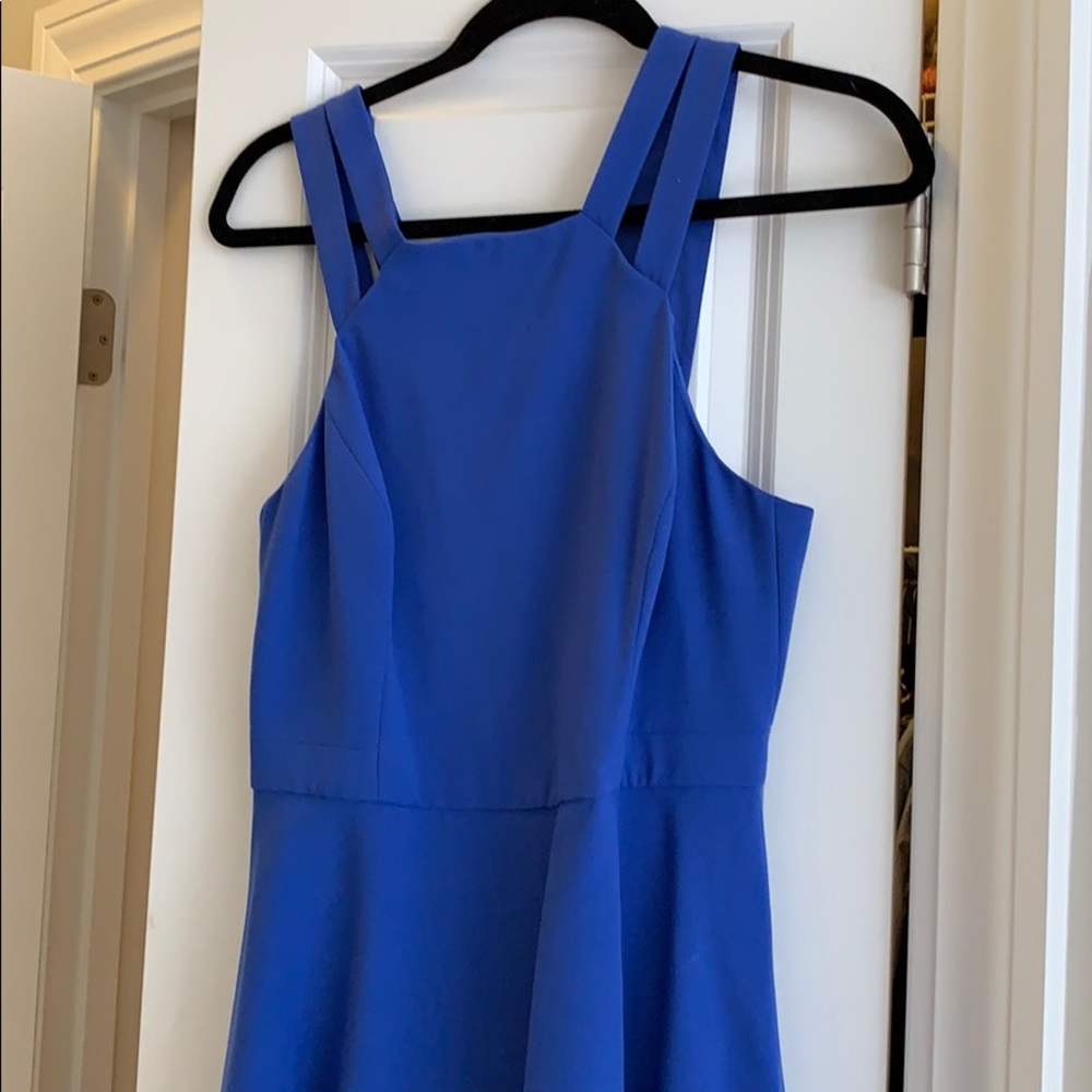 French connection blue mini dress